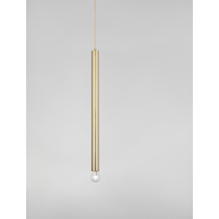 Lampa Wisząca Złota Tuba Glamour | Decolab24