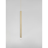Lampa Wisząca Złota Tuba Glamour | Decolab24