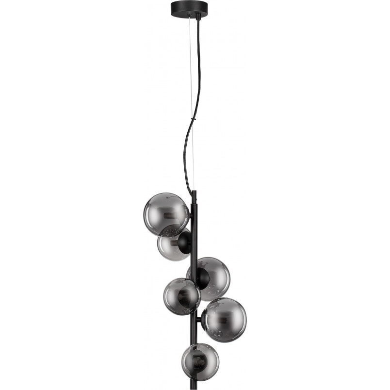 Lampa wisząca Nerro VI - szkło dymione, glamour | Decolab24