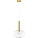 Lampa wisząca szklana Sophia I - Glamour, 24cm | Decolab24