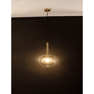 Lampa wisząca szklana Sophia I - Glamour, 24cm | Decolab24