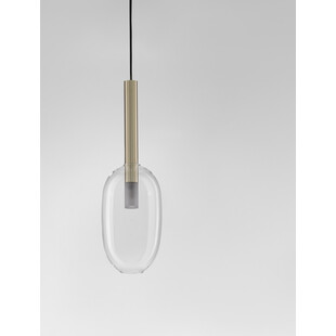 Lampa wisząca Sophia - szklana, glamour, 14cm | Decolab24