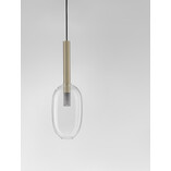 Lampa wisząca Sophia - szklana, glamour, 14cm | Decolab24