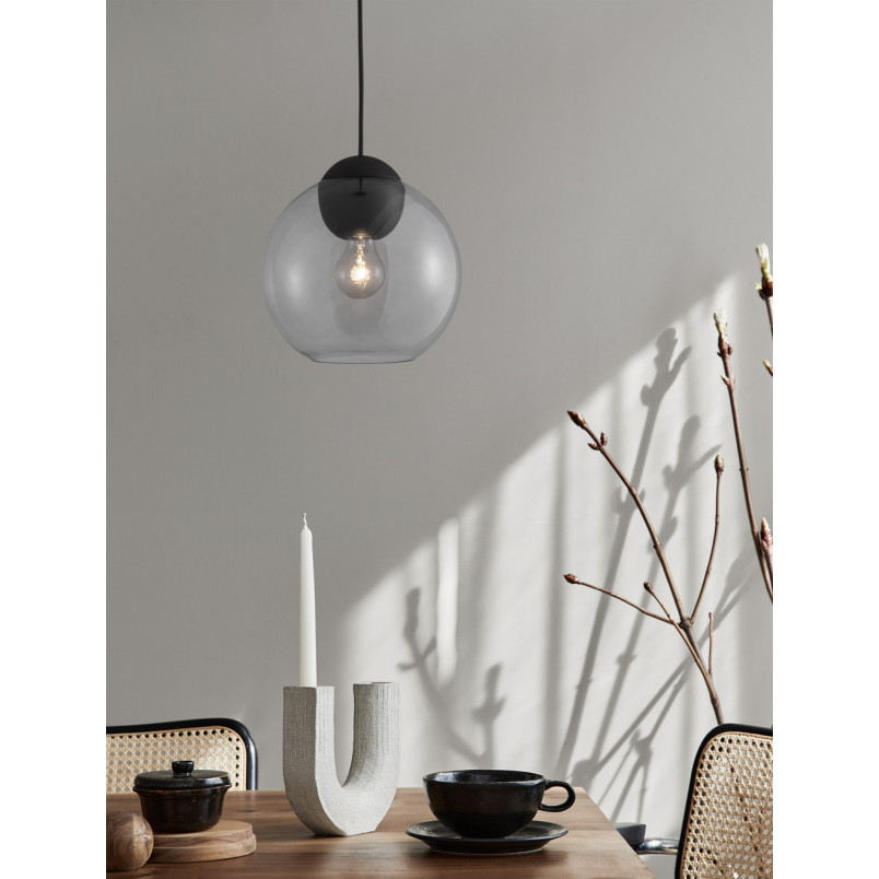 Lampa wisząca szklana kula Verde | Retro, E27 - Decolab24