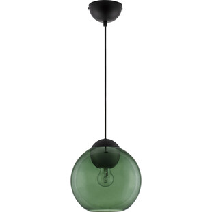 Lampa wisząca Verde: Szklana kula retro | Decolab24