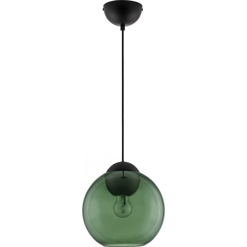 Lampa wisząca Verde: Szklana kula retro | Decolab24