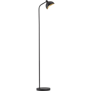 Lampa podłogowa loft Jet czarny/złoty | Decolab24