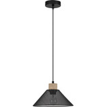 Lampa loft Sean czarna | Ażurowa wisząca E27 | Decolab24