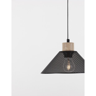 Lampa loft Sean czarna | Ażurowa wisząca E27 | Decolab24