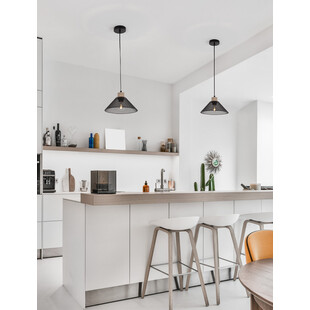 Lampa loft Sean czarna | Ażurowa wisząca E27 | Decolab24