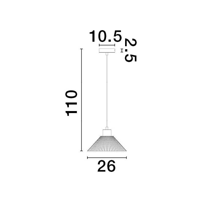 Lampa loft Sean czarna | Ażurowa wisząca E27 | Decolab24