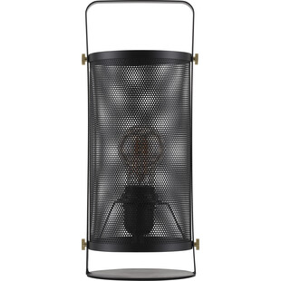 Lampa stołowa loft Sean czarna | Decolab24