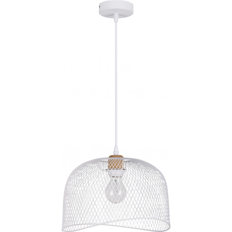Lampa wisząca ażurowa Myron 30cm - Skandynawski Design | Decolab24