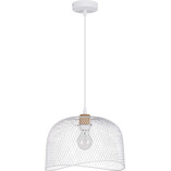Lampa wisząca ażurowa Myron 30cm - Skandynawski Design | Decolab24