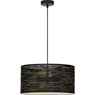 Lampa wisząca czarno-złota Kane | Decolab24