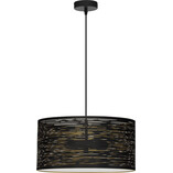 Lampa wisząca czarno-złota Kane | Decolab24