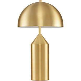 Lampa stołowa "Grzybek" Retro Mush - Złoty Mosiądz | Decolab24
