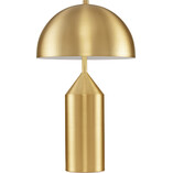 Lampa stołowa "Grzybek" Retro Mush - Złoty Mosiądz | Decolab24