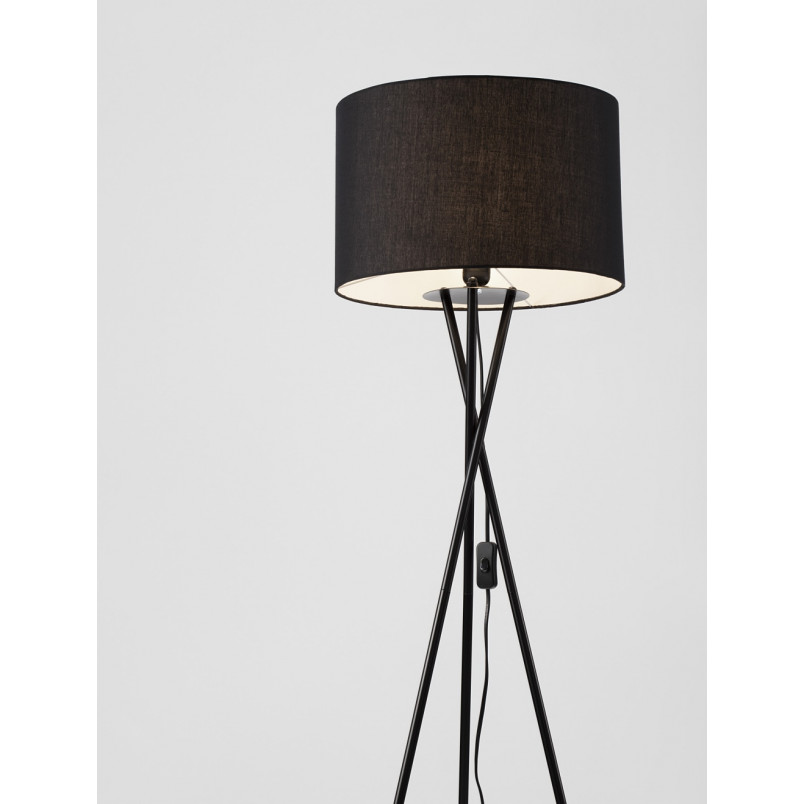 Lampa podłogowa Trips czarna - Elegancki design | Decolab24