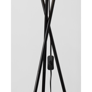 Lampa podłogowa Trips czarna - Elegancki design | Decolab24