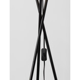 Lampa podłogowa Trips czarna - Elegancki design | Decolab24
