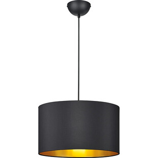Lampa wisząca Hostel czarna Trio | Nowoczesne oświetlenie