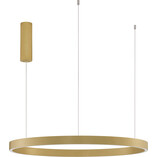Lampa Wisząca Astra LED - Nowoczesny Design, Złoto | Decolab24