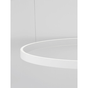 Lampa wisząca okrągła nowoczesna Astra LED 98cm 3000K biała