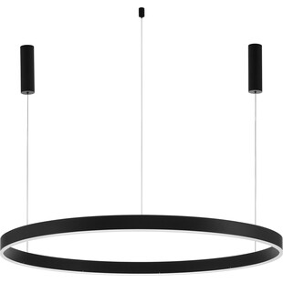 Lampa wisząca LED czarna Gemma - Nowoczesny design | Decolab24
