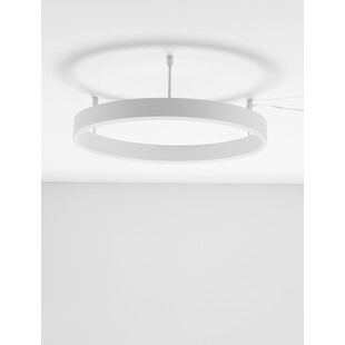 Plafon nowoczesny Gemma LED 60cm biały