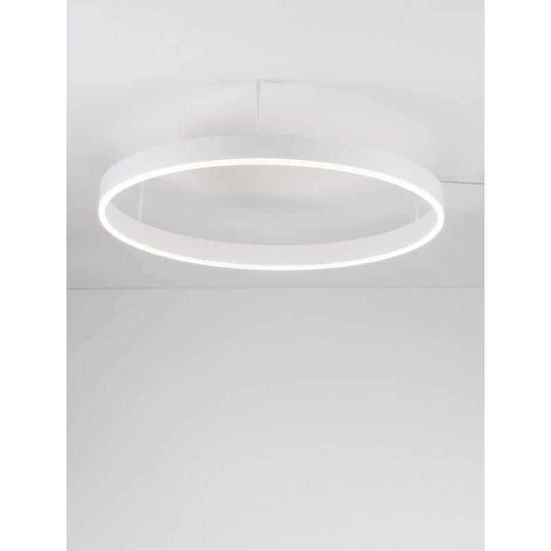 Plafon LED Gemma 80cm biały | Nowoczesne lampy | Decolab24