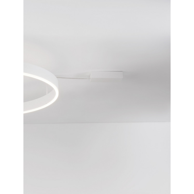 Plafon LED Gemma 80cm biały | Nowoczesne lampy | Decolab24