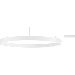 Plafon LED Gemma 100cm biały | Nowoczesne lampy Decolab24