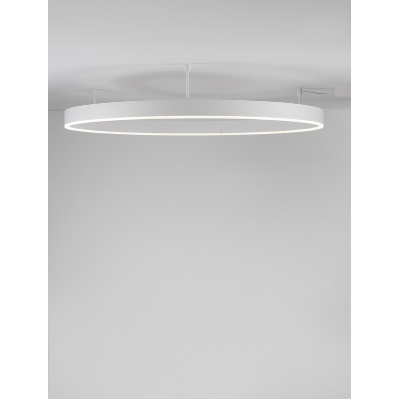 Plafon LED Gemma 100cm biały | Nowoczesne lampy Decolab24