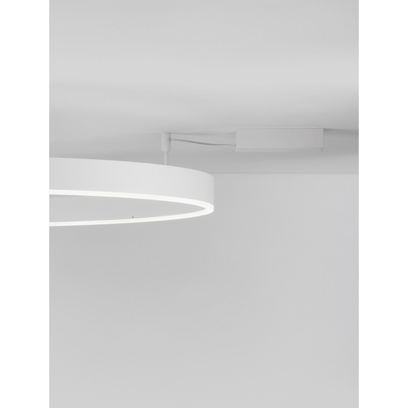 Plafon LED Gemma 100cm biały | Nowoczesne lampy Decolab24