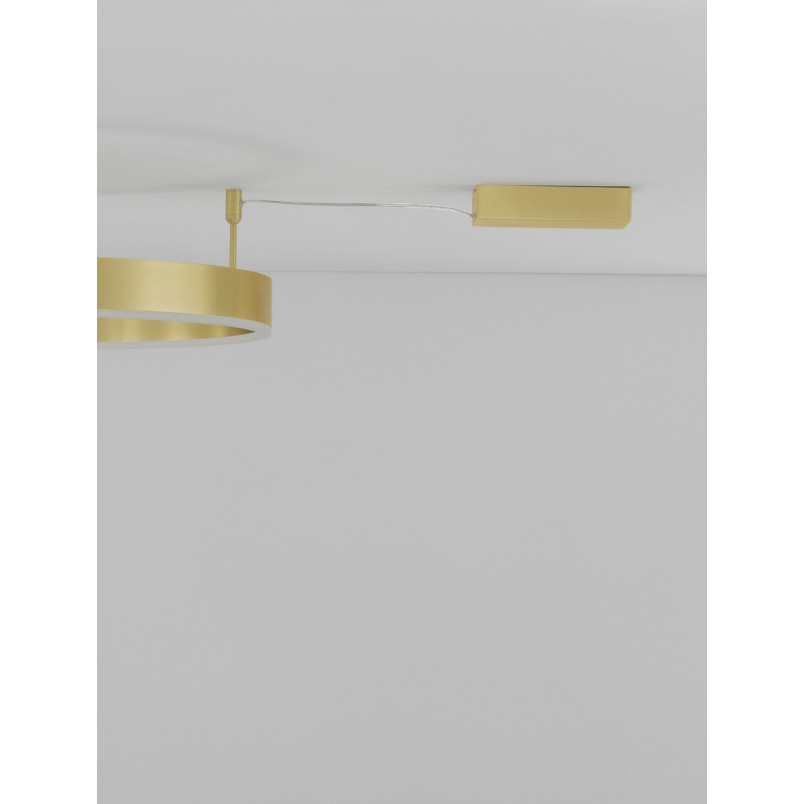 Plafon LED Gemma 60cm Złoty | Nowoczesne Lampy Decolab24