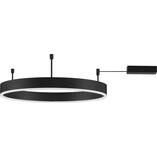 Plafon LED Gemma Czarny 60cm - Nowoczesne Oświetlenie