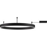 Plafon LED Gemma 80cm Czarny | Nowoczesne Lampy - Decolab24