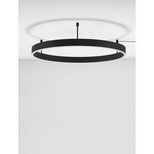 Plafon LED Gemma 80cm Czarny | Nowoczesne Lampy - Decolab24