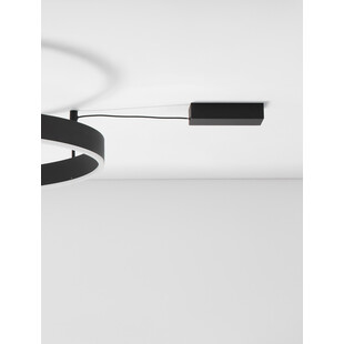 Plafon LED Gemma 80cm Czarny | Nowoczesne Lampy - Decolab24