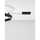 Plafon LED Gemma 80cm Czarny | Nowoczesne Lampy - Decolab24