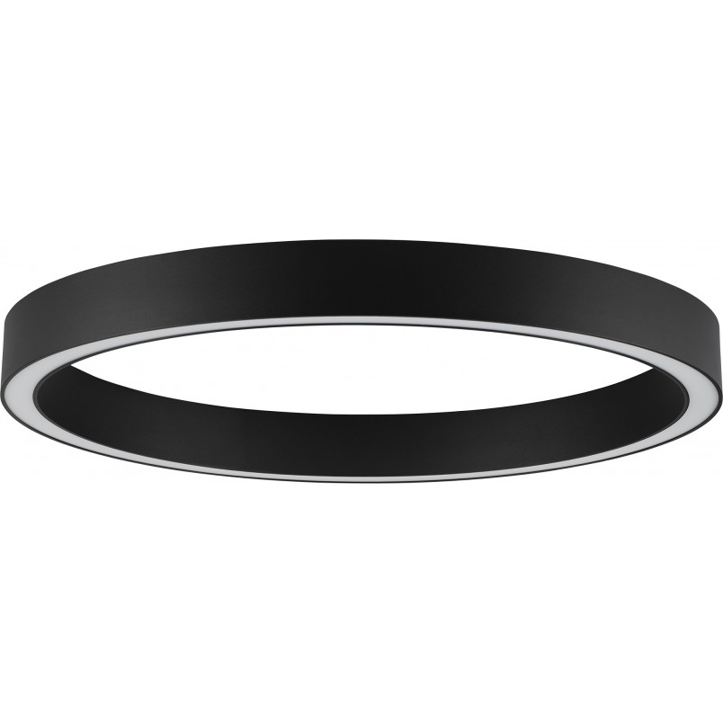 Plafon LED Nina 80cm Czarny - Nowoczesne Oświetlenie