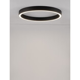Plafon LED Nina 80cm Czarny - Nowoczesne Oświetlenie