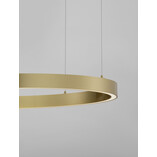Lampa wisząca Nina LED - Złota, nowoczesna | Decolab24