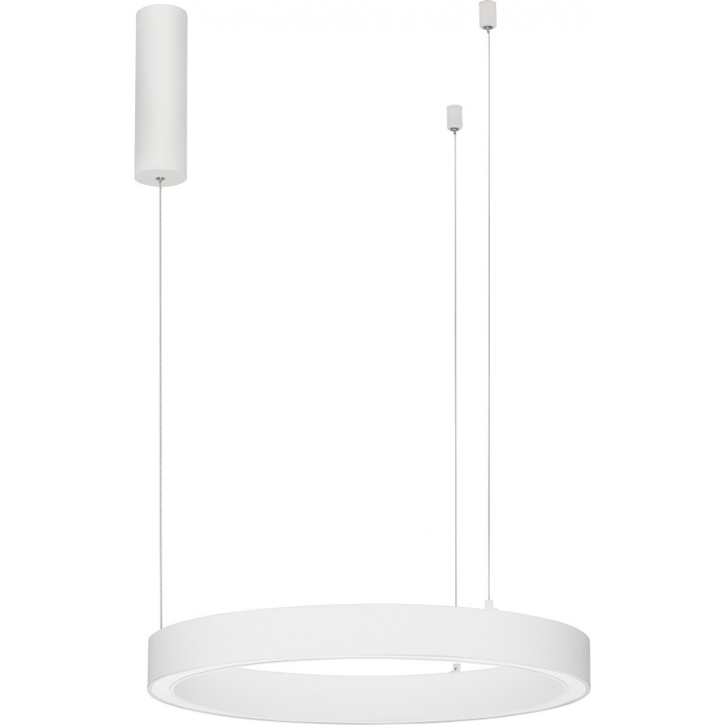 Lampa wisząca LED Nina | Nowoczesna, okrągła, biała | Decolab24