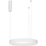 Lampa wisząca LED Nina | Nowoczesna, okrągła, biała | Decolab24