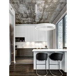 Lampa wisząca LED Nina | Nowoczesna, okrągła, biała | Decolab24