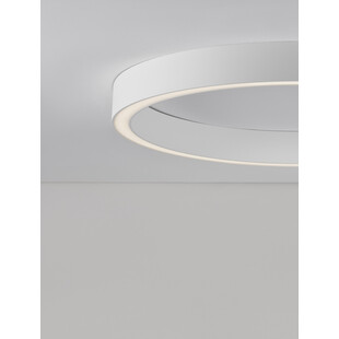 Plafon nowoczesny Nina LED 80cm 3000K biały