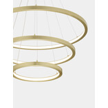 Lampa Wisząca Złota LED - Nowoczesny Żyrandol Glamour | Decolab24