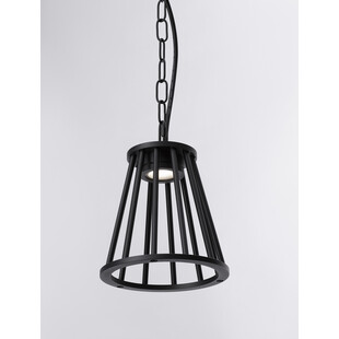 Lampa Ogrodowa Wisząca Rissa LED Czarna | Decolab24